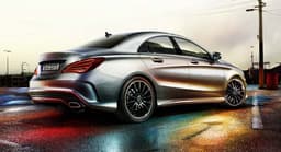 Mercedes CLA compact saloon photo gallery